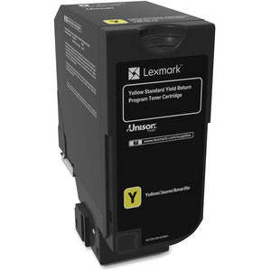 Lexmark 74C1SY0 Yellow Toner Cartridge