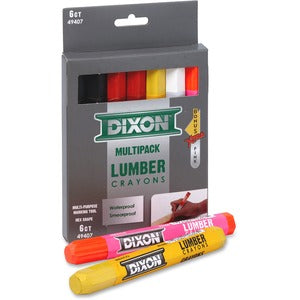 Dixon Assorted 4.50" Lumber Crayons