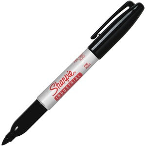 Sharpie Black Industrial Permanent Marker Each