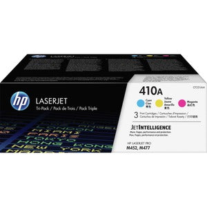 HP 410A CF251AM 3 Pack Cyan/Magenta/Yellow Toner