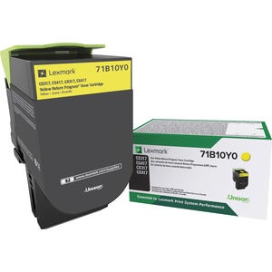 Lexmark 71B10Y0 Yellow Toner Cartridge