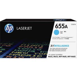 HP 655A CF451A Cyan Toner Cartridge