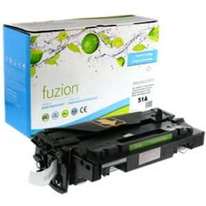 fuzion Remanufactured HP51A Black Toner Cartridge