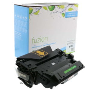 fusion Remanufactured HP51A/X Black High Yield Toner Cartridge