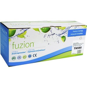 fuzion Remanufactured  BRTTN580 Black High Yield Toner Cartridge