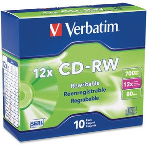 Verbatim Branded Surface 700MB 12X CD-RW