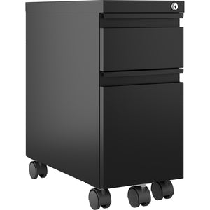 Slim Black Pedestal File