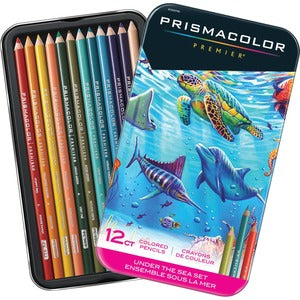Under Sea Coloured Pencil Set 12Pack