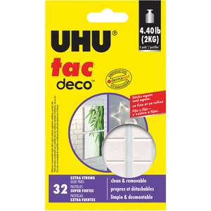 Tac Deco Extra Strong Adhesive Putty Pads 12/Pack