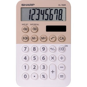 8 Digit Latte Large Desktop Calculator