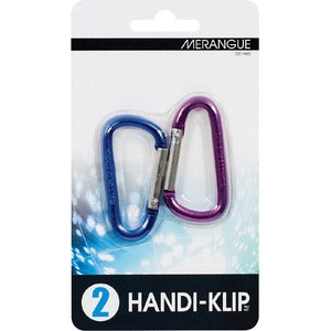 Handi-Klip Assorted Carabiner 2Pack