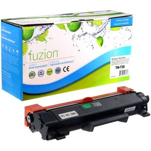 fuzion Remanufactured Brother TN730 Black Toner Cartridge