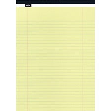 8-1/2"x11" Yellow Ruled Figuring Pad