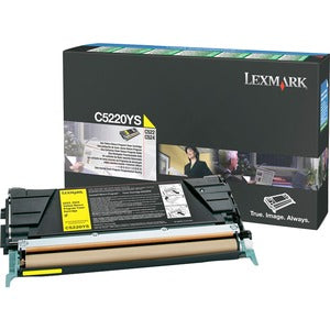 Lexmark C5220YS Yellow Toner Cartridge