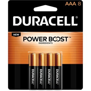 Duracell Coppertop Alkaline AAA Battery 8Pack