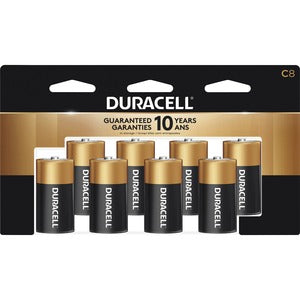 Duracell C MN1400 Coppertop Alkaline Battery 8Pack