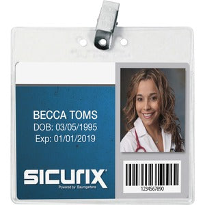 Badge Holder with Clip