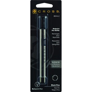 Black Fine Point Standard Ballpoint Pen Refills
