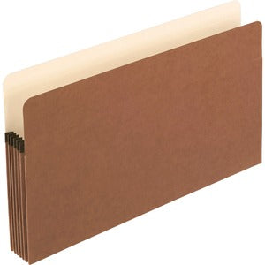 Red Legal 5.25" Expansion File Pocket Each