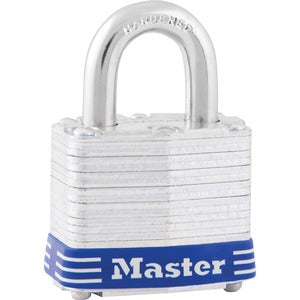 1-9/16"W High Security Padlock Keyed Different