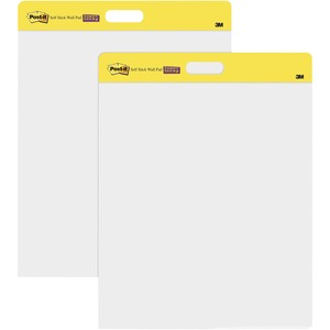 20"x23" Self-Stick Plain White Paper Wall Pad