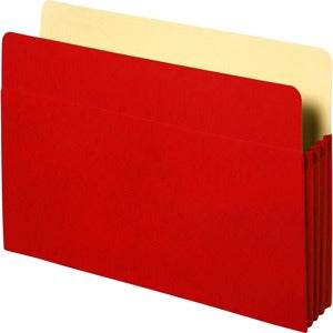 Red 3.50" Expansion Accordion File Pocket Each