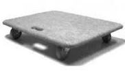 20"x30" Carpeted Dolly
