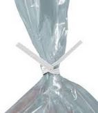 White Paper Twist Ties 2000/Box