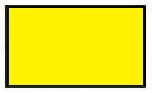 Yellow Plain Label, Permanent