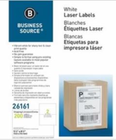 Bright White Address Sheeted Labels