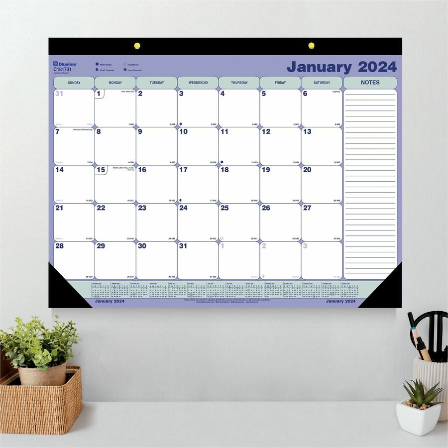 Desk/Wall Calendar Pad