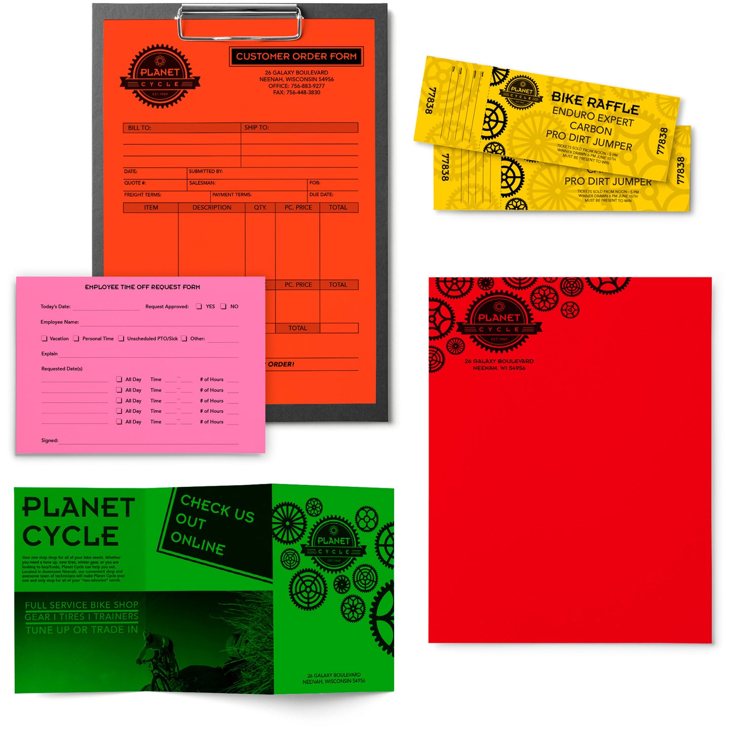 Astrobrights Color Copy Paper "Vintage" , 5 Assorted Colours