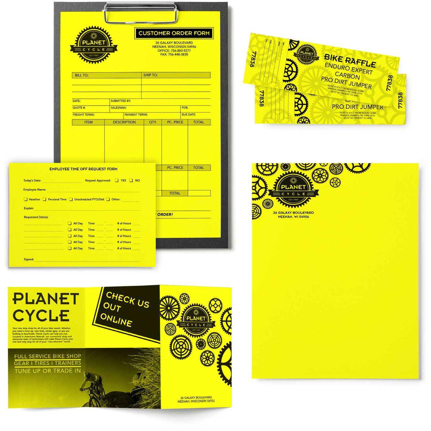 Astrobrights Color Copy Paper - Sunburst Yellow