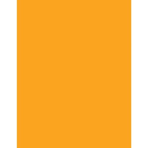Astrobrights Colour Card Stock - Orbit Orange - 65lb - Letter