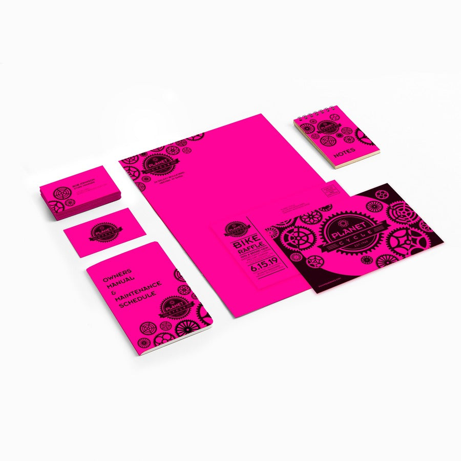 Astrobrights Color Card Stock - Fireball Fuchsia