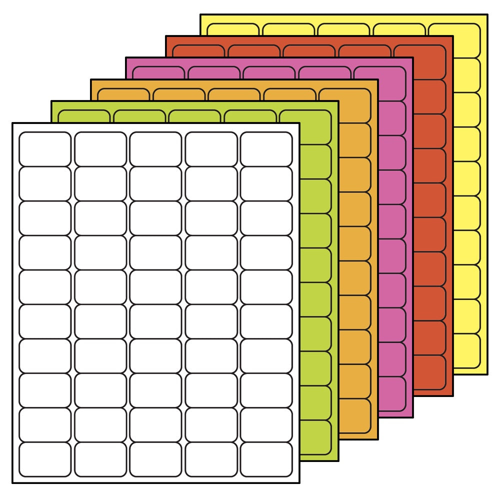 4"x1" Sheeted Labels