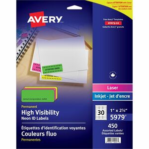 Assorted Multipurpose Laser Labels