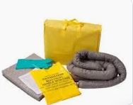 5Gal Battery Acid Spill Kit w/Yellow Zippered Bag