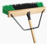 Stiff Assembled Push  Broom Kit