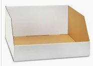 White Jumbo Bin Boxes 32C 50/Bundle