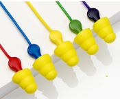 Tri-Flange Corded 26 dB Earplugs 100 Pair