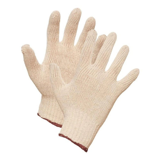 Poly/Cotton String Knit Gloves 12 Pair