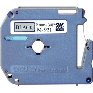 P-Touch White Nonlaminated M Series Tape Cartridge