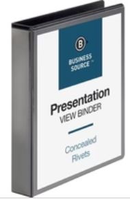 Presentation Round-Ring View Binder Each