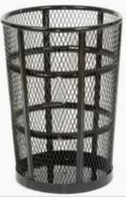 48 Gal Steel Mesh Receptacle Each
