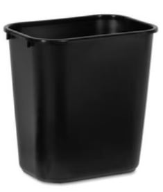 26.62L/28Qt Deskside Wastebasket