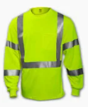 Lime Green Polyester Sweatshirt Each