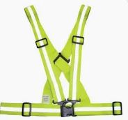 Reflective Traffic Elastic Harness Each