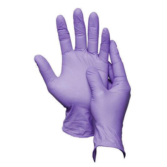 Nitrile Purple 3Mil Powder-Free Gloves 100/Box