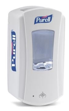 Purell LTX-12 White Touch-Free Dispenser Each